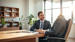 Grand Junction Personal Injury Lawyer providing legal counsel in a welcoming office environment.