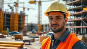 Assess the hard hat price Kenya by examining a construction worker's safe environment.