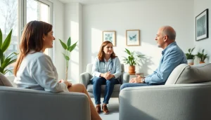 CHMC psychiatry clinic India showcases a psychiatrist consulting with a patient in a calm environment.