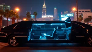 Los Angeles Limo offering luxury and style for glamorous events in Hollywood.